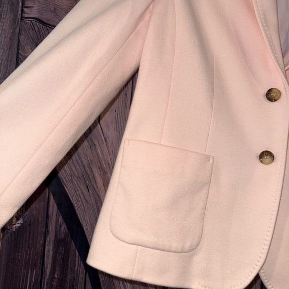 Talbots Women's light pink Blazer - Picture 3 of 4